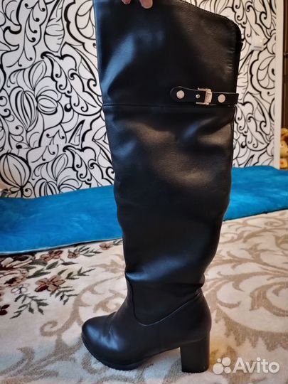 Сапоги зимние женские 39
