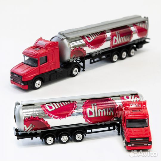 Игрушка модель грузовик коллекционная