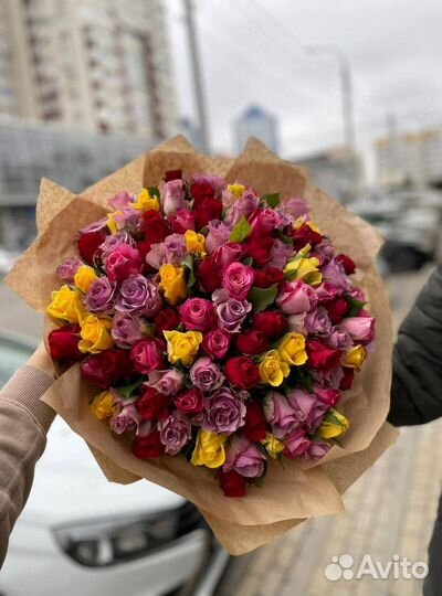 Букет роз 51 роза с доставкой