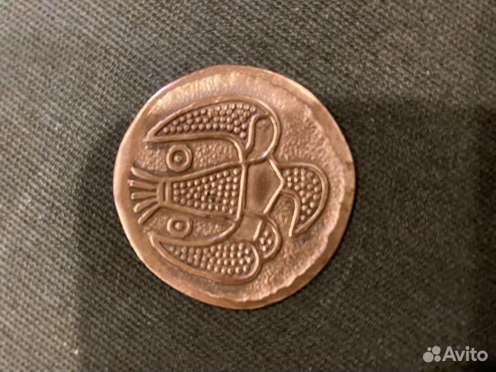 Знак зодиака медный Скорпион
