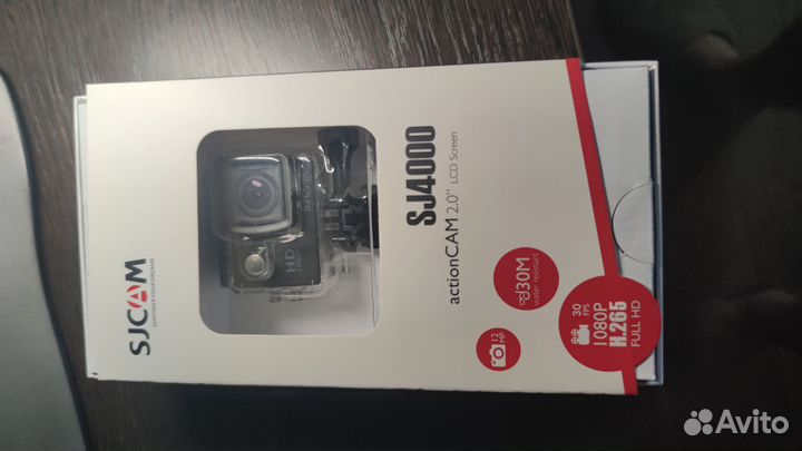 Экшн-камера sjcam SJ4000 черный