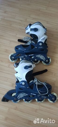 Роликовые коньки раздвижные