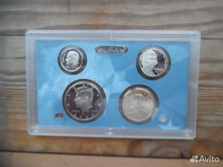 Годовые наборы США в блистере