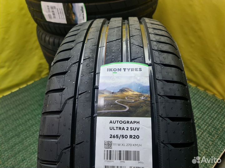 Ikon Tyres Autograph Ultra 2 SUV 265/50 R20 76P