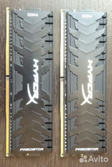 Оперативная память ddr4 HyperX Predator 32 гб