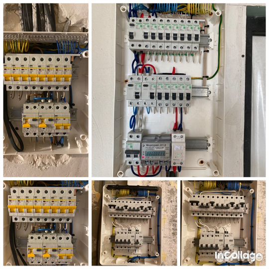 Электрик. Услуги электрика. Замена проводкки