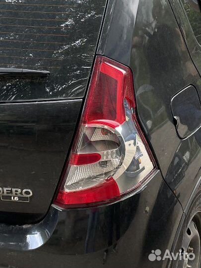 Sandero фонарь задний правый