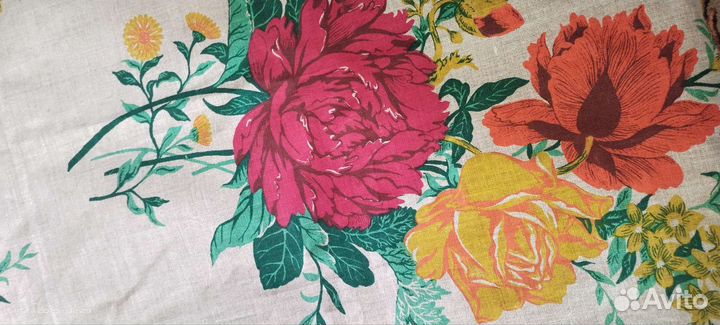 Ткань отрез лён