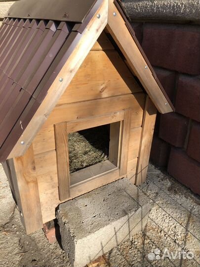 Будка для собаки утепленная новая