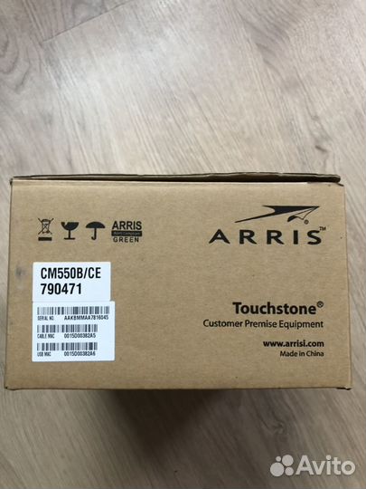 Кабельный Модем Arris CM550B