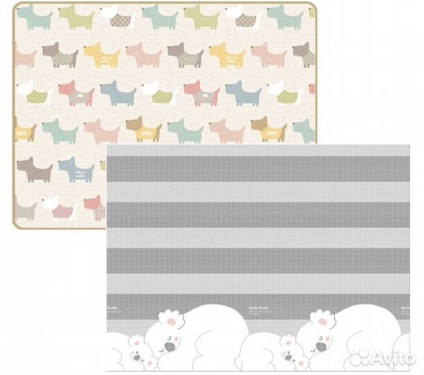 Двухсторонний коврик parklon