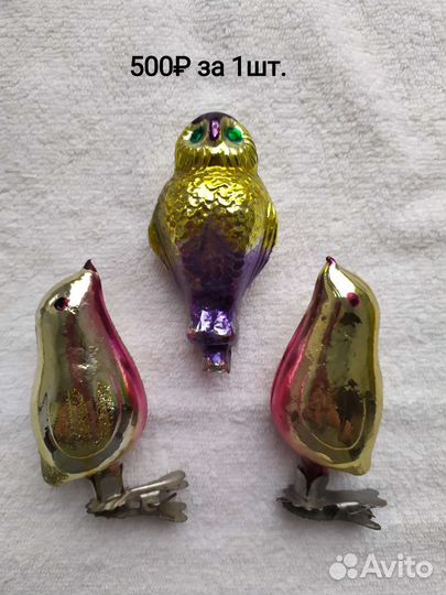 Ёлочные игрушки СССР