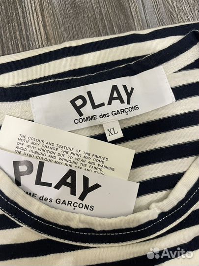 Новый лонгслив Comme des Garcons