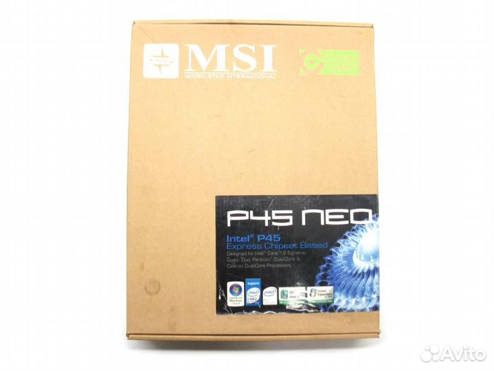 Материнская плата MSI P45 Neo-F (MS-7519) (Комплек