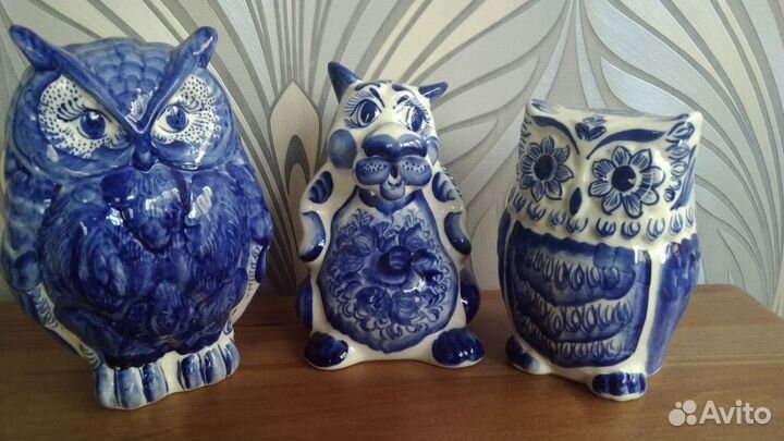 Фигурки гжель