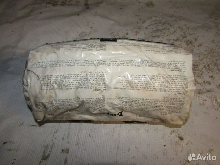 Подушка безопасности пассажирская (в торпедо) Cors