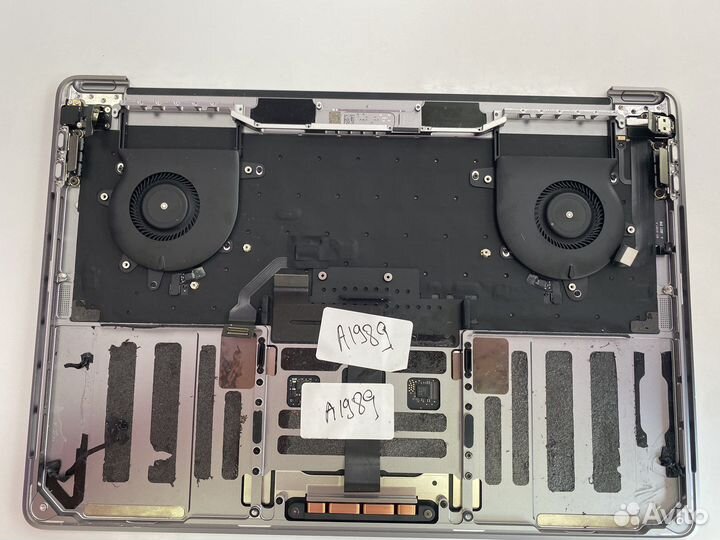 Топ кейс MacBook pro 13 A1989 grey 5+