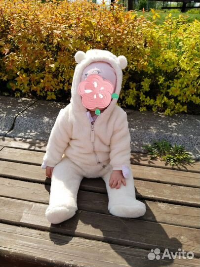 Комбинезон мишка 68 плюшевый