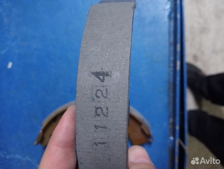 Колодки барабанные, задние KIA RIO III 2011-2017г