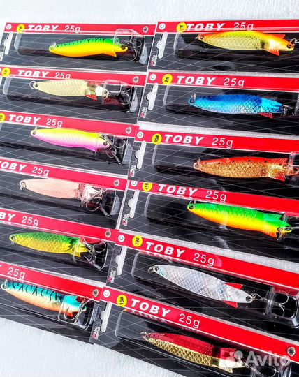 Блесна Abu Garcia Toby 25 г. Лосось, щука 12 цвет