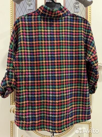 Теплая рубашка женская