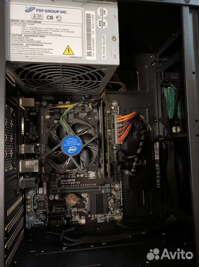Компьютер Intel Core i3 c ddr4 с монитором