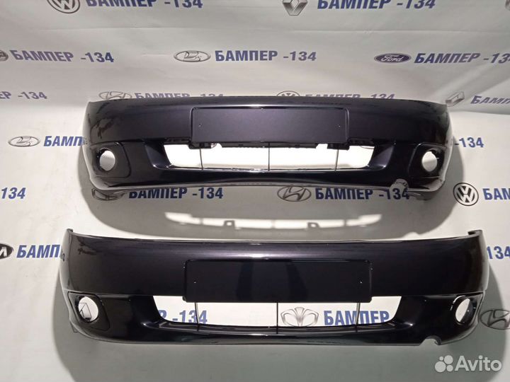 Бампер передний ваз Лада Калина 1 Фиолетовый