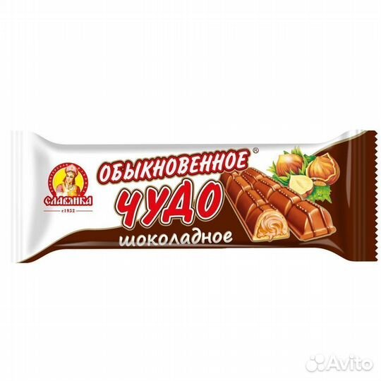 Вафли Славянка Чудо 55г