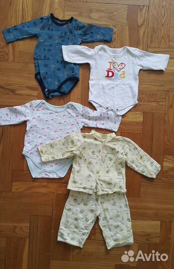 Детские вещи пакетом от 3 до 7 мес