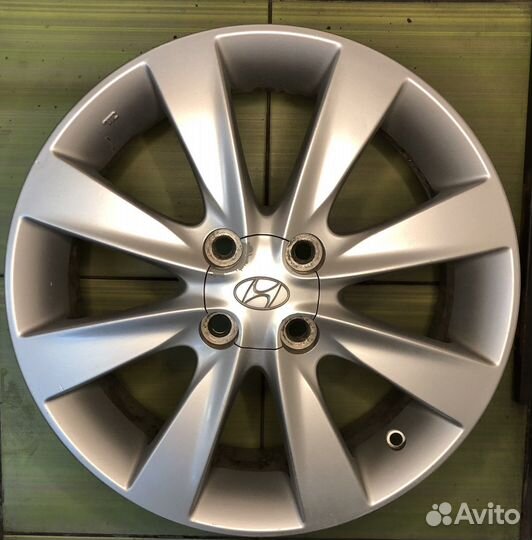 Литые диски R16 4x100 Hyundai Оригинал д746