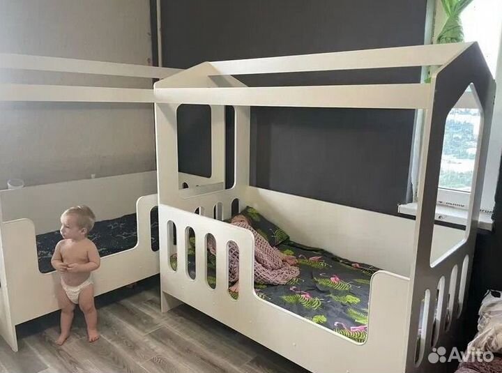 Кровать детская домик новая от производителя