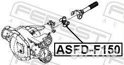 Крестовина карданного вала asfd-F150 asfd-F150