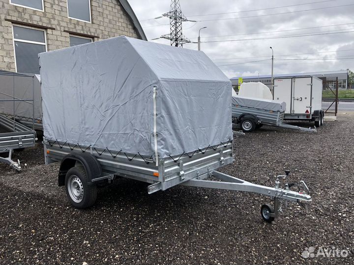 Легковой прицеп Мзса 2,5 х 1,5 тент 1,5 + колесо