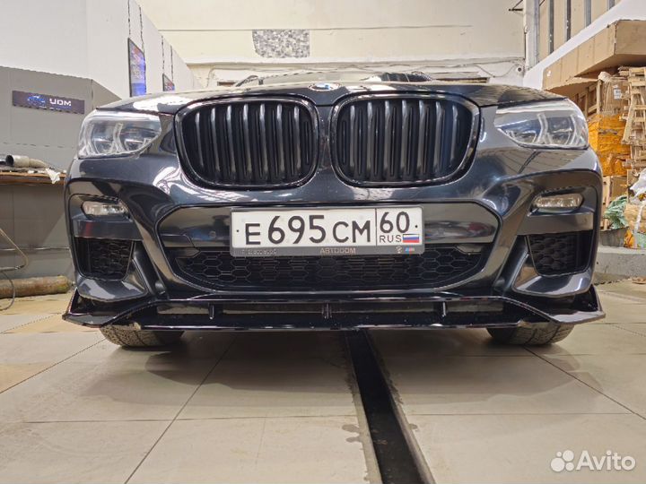 Сплиттер M performance Bmw X3 G01 X4 G02