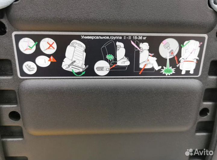 Автокресло Rant Master, 15-36 кг Grey