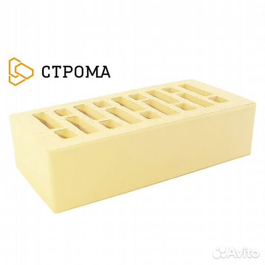 Кирпич лицевой слоновая кость Строма