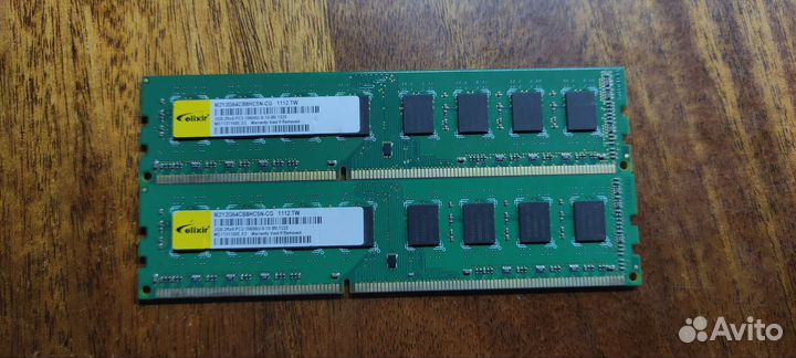 Оперативная память DDR3 2GB*2 (4GB)