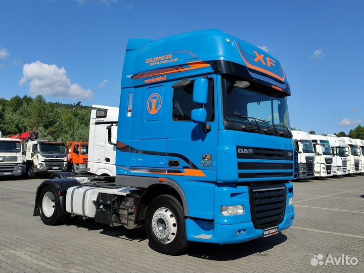 Тягач DAF XF105.460 E5 в разборе