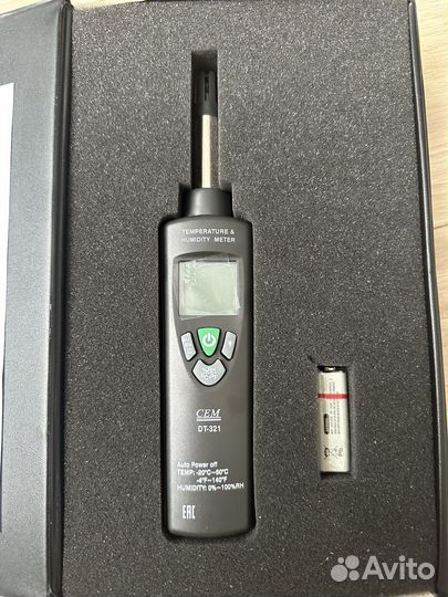 Цифровой термогигрометр DT-321