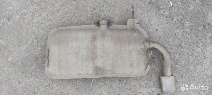 Глушитель на митсубиси лансер 10