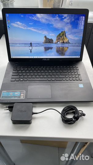 Ноутбук asus k751n 17”