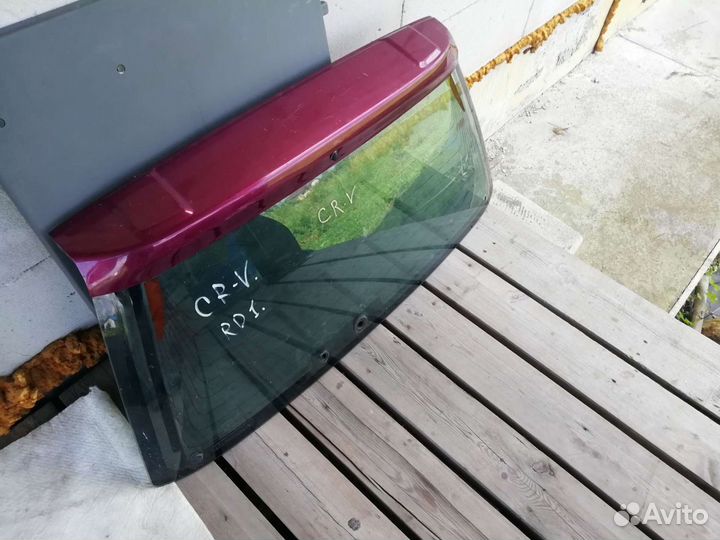 Стекло заднее хонда црв