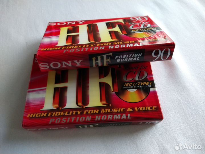 Чистая аудиокассета Sony HF