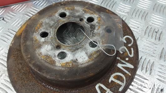 Диск тормозной задний toyota avensis T25 (ADN25LR0