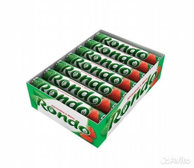 Конфеты Rondo Клубника 30 г