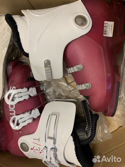 Горные лыжи детские 140см+крепления+ботинки