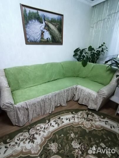 Диван угловой с креслом