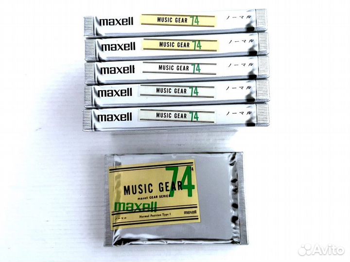 Аудиокассета Maxell Music Gear MG-1 74 - 2000 г