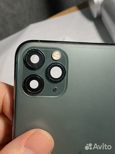 Корпус в сборе на iPhone 11 Pro Max зелёный