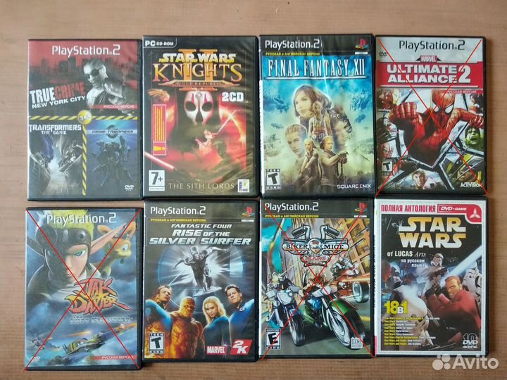 Sony Playstation 2 игры